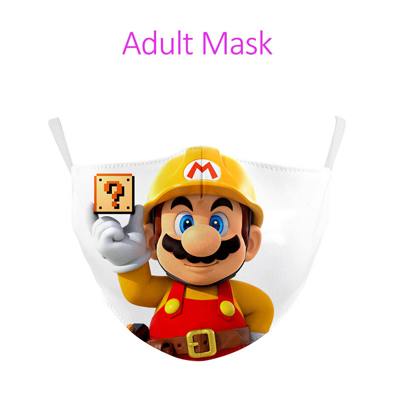 Maska dla dzieci zmywalny wielokrotnego użytku maski na twarz tkanina PM2.5 filtr ochronna bawełna maska pokrywa wiatroszczelna maska na twarz