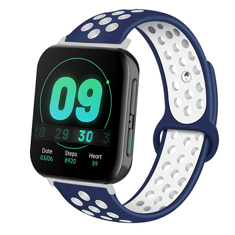 Bracelet en silicone pour montre intelligente OPPO Watch 2, bracelet de montre de sport, bracelet de remplacement, accessoires Correa, 42mm, 46mm, 41mm