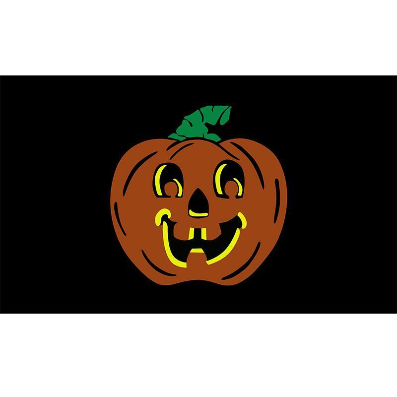 Drapeau Halloween direct usine suspendus 60x9 0cm/90x15 0cm/120x180cm gros Trick or treat citrouille fantôme drapeau banne 2020