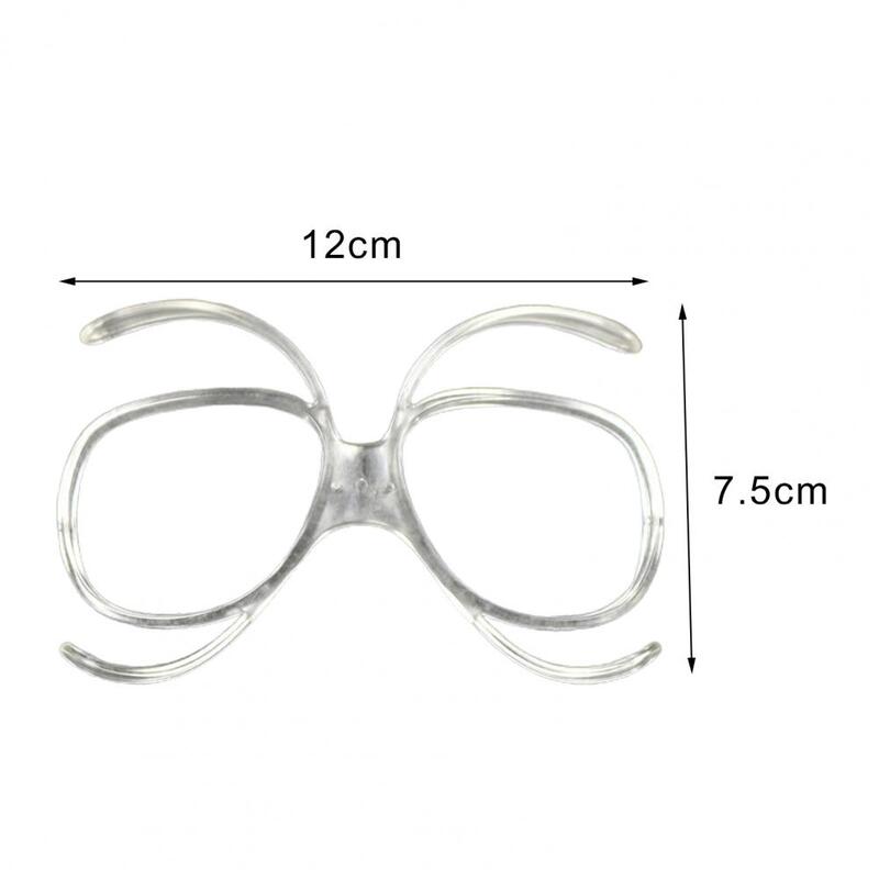 Óculos de proteção miopia quadro anti-risco inserção design confortável para usar óculos de snowboard lente miopia quadro para exterior