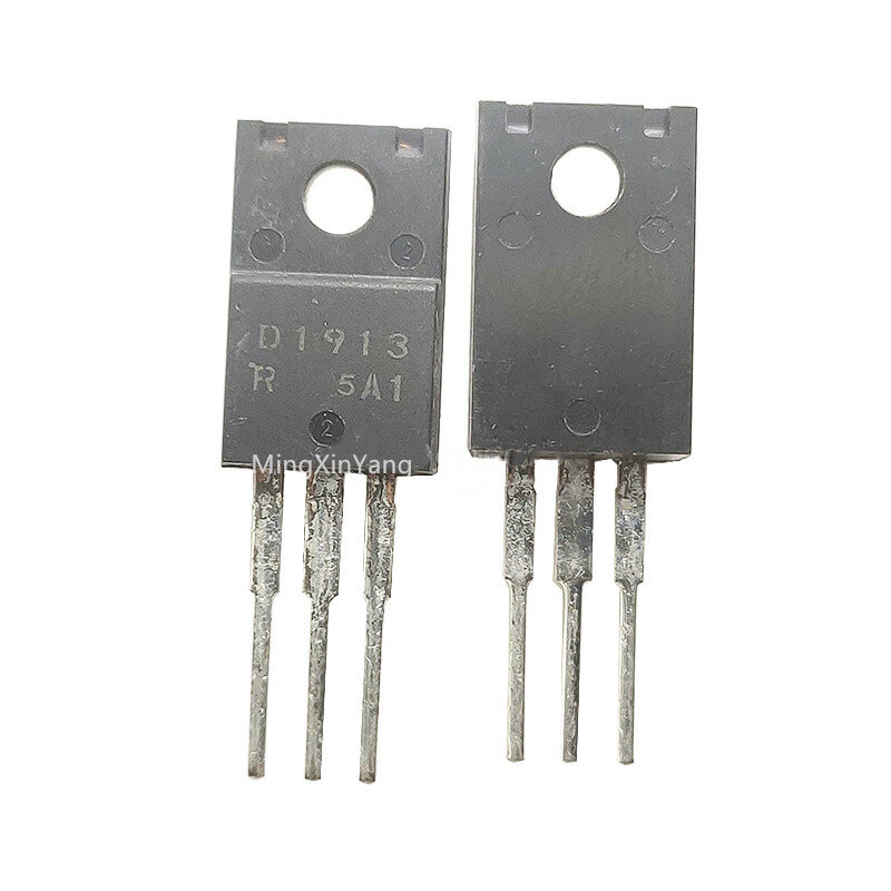 5 pces 2sd1913r d1913r TO-220F circuito integrado ic chip