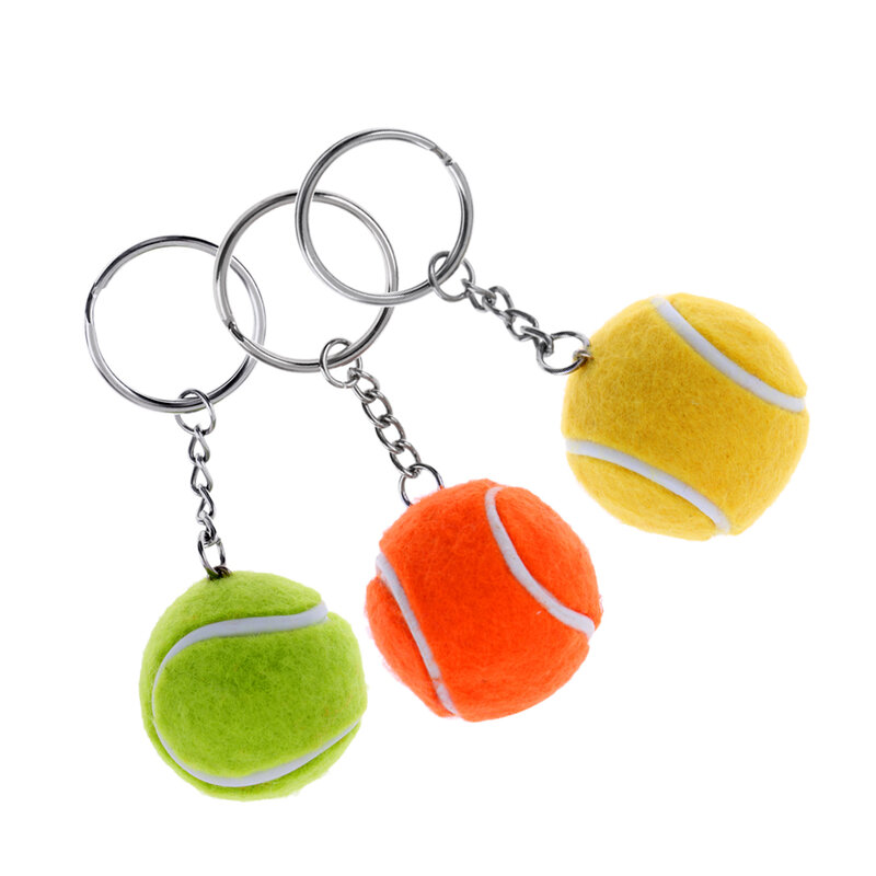Mini piłka tenisowa brelok klucz telefon komórkowy Ornament tenis pamiątka