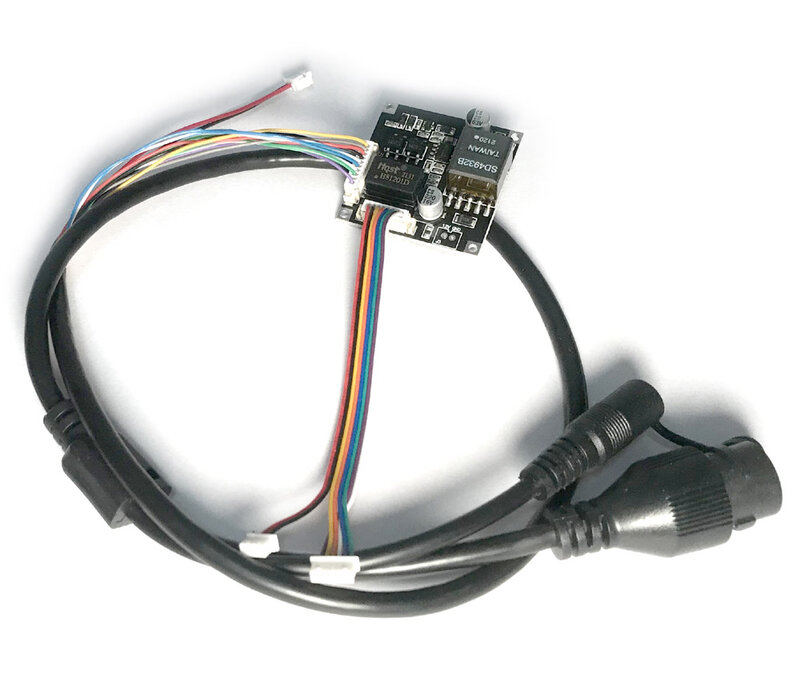 Répartiteur intelligent POE Power Over Ethernet, module d'entrée dc 48v/sortie dc 12v 2A/at + câble POE