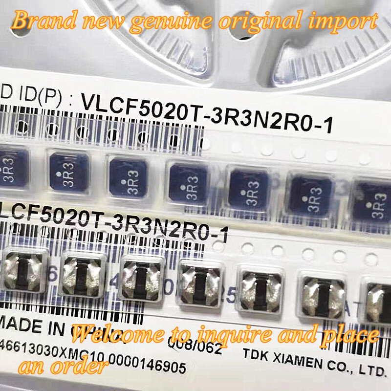 จัดส่งฟรีสำหรับ5PCS VLCF5020T-3R3N2R0-1ใหม่5X5X2Mm 3.3UH Full Series SMT Power ตัวเหนี่ยวนำ