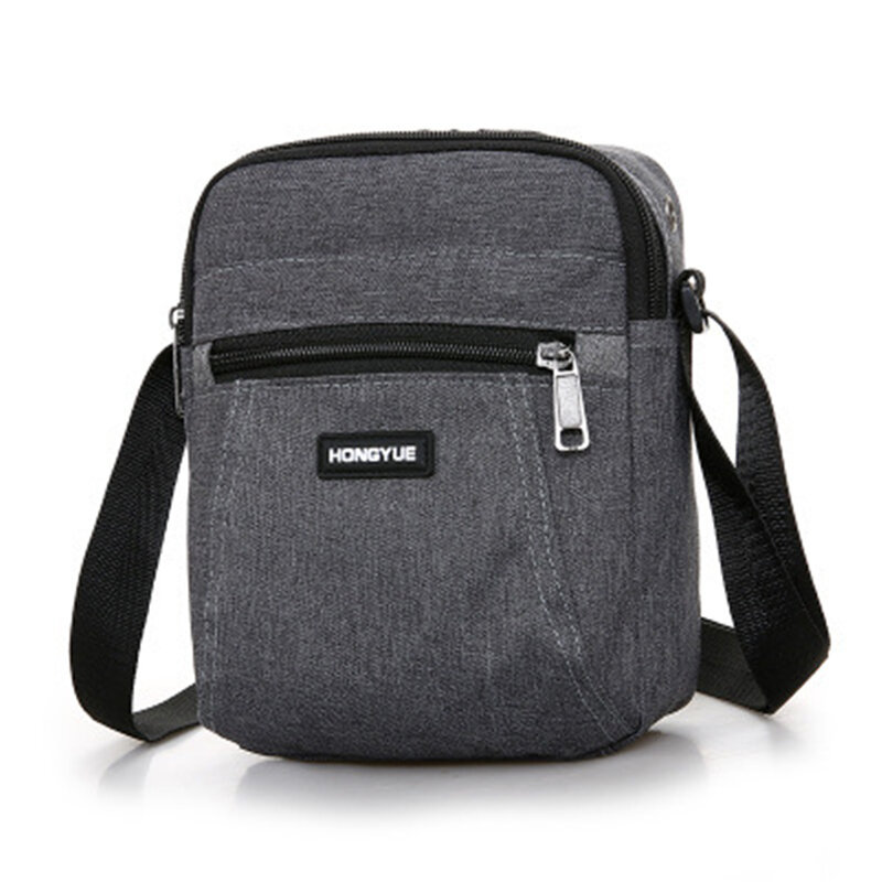 Men Phone Bags Diagonal Mini Shoulder Multi-Function Mobile Phone Bag Outdoor Sports Bag Fashion Wide Shoulder Bags