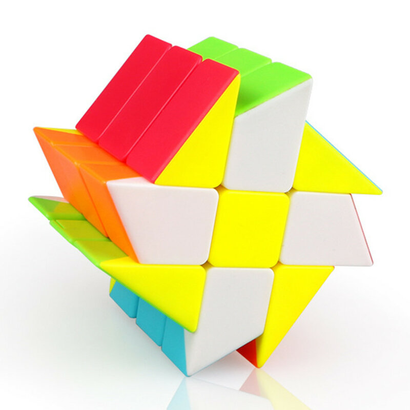 Qiyi-XMD Windmill Axis Magic Cube Puzzle, brinquedo educativo profissional para crianças, velocidade Mofangge, 3x3