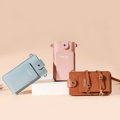 Женский кошелек для сотового телефона, маленькие сумки через плечо, сумки-мессенджеры, кредитный кошелек