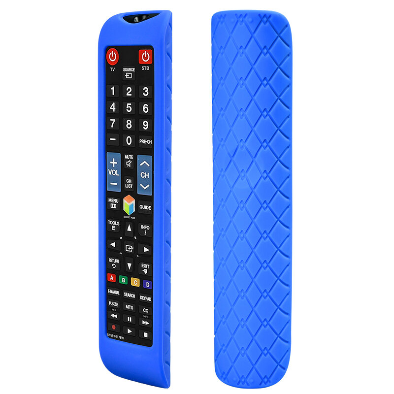 1PC Silikon untuk Samsung Smart TV Remote BN59-01178W AA59-00652A AA59-00594A RM-D1078 Shockproof Remote