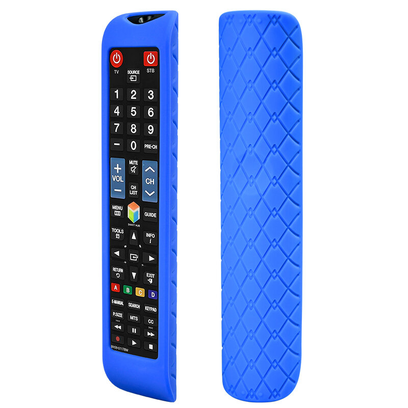 Funda protectora de silicona para mando a distancia de TV inteligente Samsung, funda a prueba de golpes, BN59-01178W, AA59-00652A, AA59-00594A, RM-D1078, 1 unidad