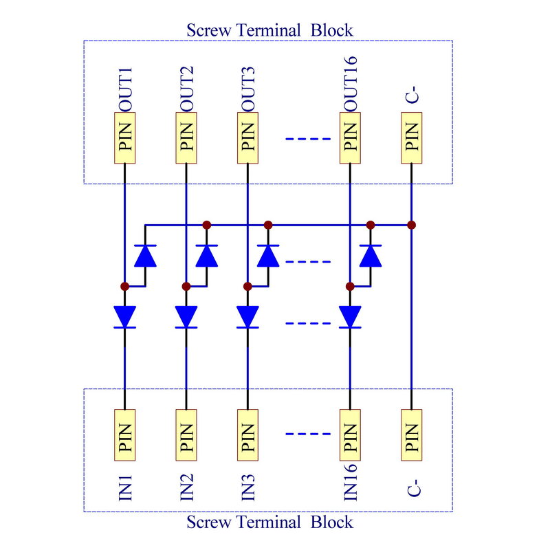 Module de Test de lampe à courant continu CZH-LABS, 16 canaux