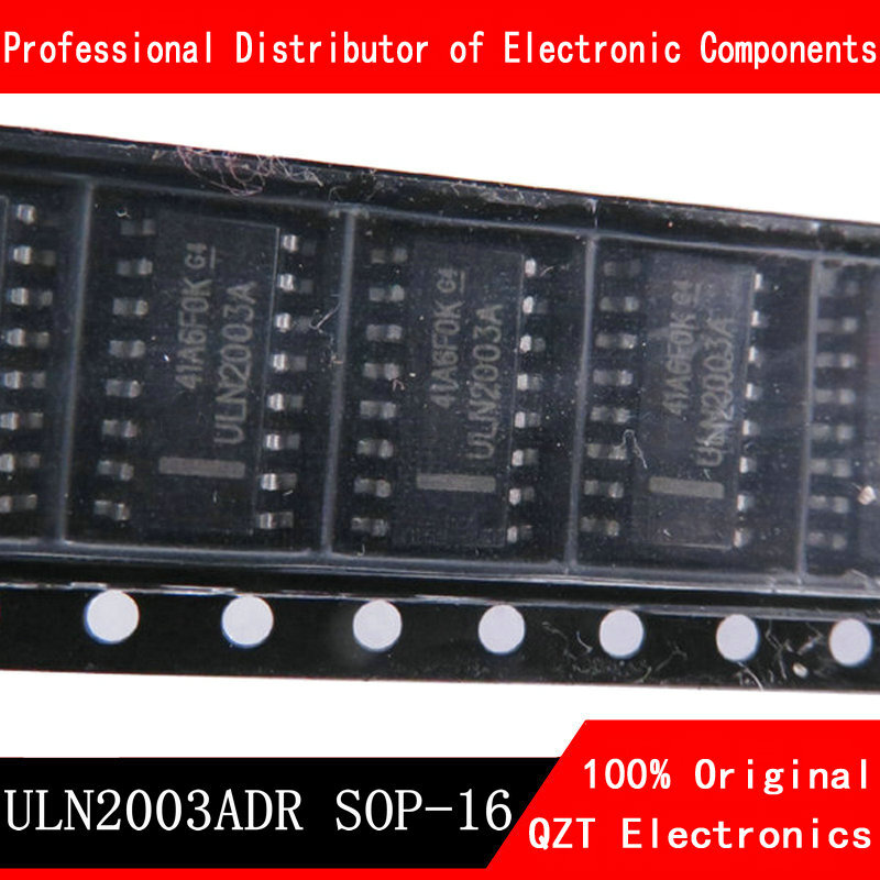 Conjunto de chips IC nuevos y originales, 10 unidades, ULN2003A SOP16 ULN2003ADR ULN2003 2003 SOP-16 SMD