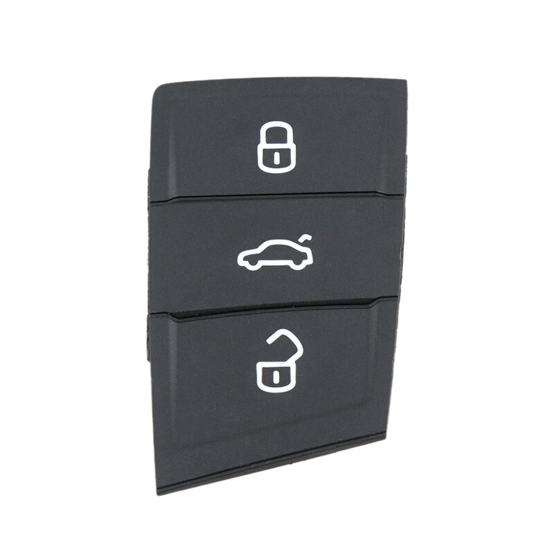 3 Buttons Rubber Flip Remote Car Key Pad/ Car Key Shell Case for VW Volkswagen Golf 7 4 5 Mk4 6 MK7 Skoda Octavia A7 Seat Leon