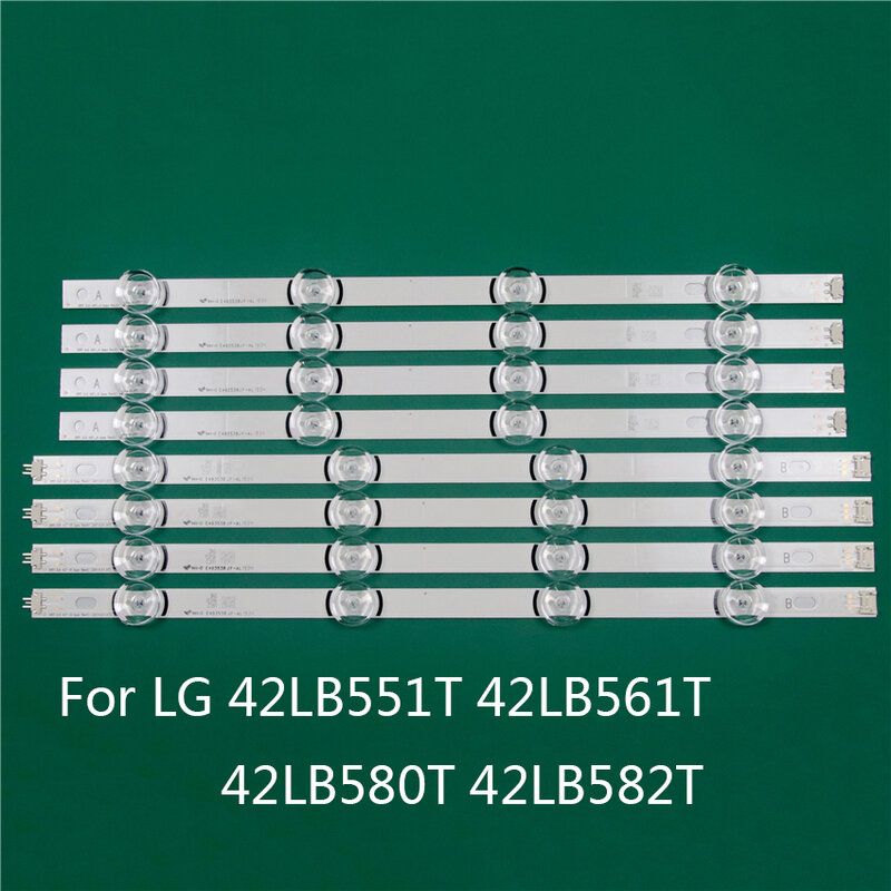 LED TV Illumination Part Replacement For LG 42LB551T 42LB561T 42LB580T 42LB582T LED Bar Backlight Strip Line Ruler DRT3.0 42 A B