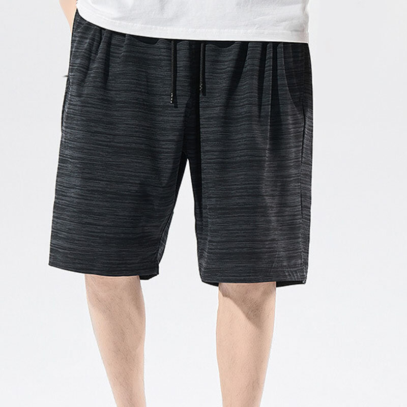 Shorts masculinos de verão, 6xl, cintura, 138cm, 5xl, solto, estilo fino, listrado