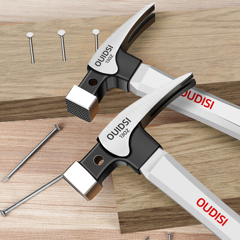 Oudisi-磁気および自動釘吸引ハンマー,100z/130z,鋼,木工,ストライク用