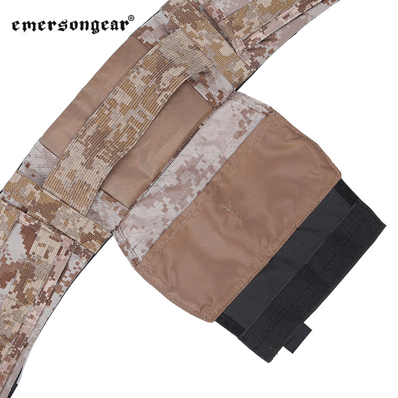 Emersongear tático cinto de baixo perfil para avs cintura cinta molle resistente acolchoado cintura náilon esporte airsoft caça caminhadas