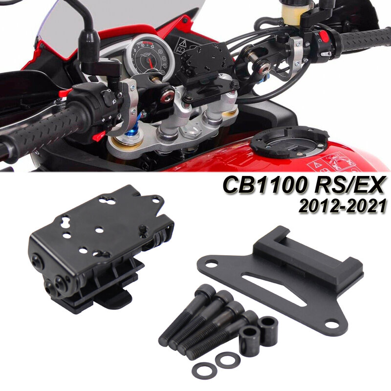 혼다 CB1100 EX 오토바이 액세서리, 스마트폰 내비게이션 GPS 플레이트 브래킷, 어댑터 홀더 키트, CB1100 RS/EX 2012-2021
