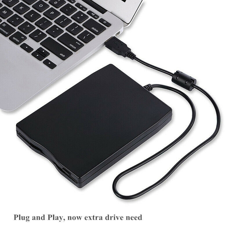 Replacement For Win 98SE/ME/2000/XP Laptop PC 3.5 Inch External Floppy Disk Drive 1.44MB Reader Writer