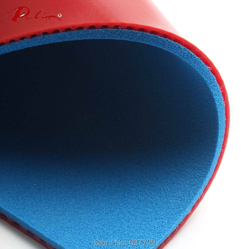 Palio ak47 40 + caoutchouc de tennis de table AK47 HK1997 or éponge colorée raquettes de tennis de table sports ping pong éponge bleue