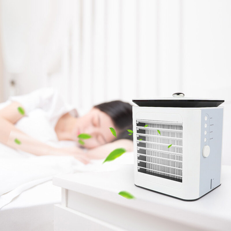 Mini ventilador de refrigeração, ventilador pequeno de refrigeração com refrigeração usb para estudantes e escritório