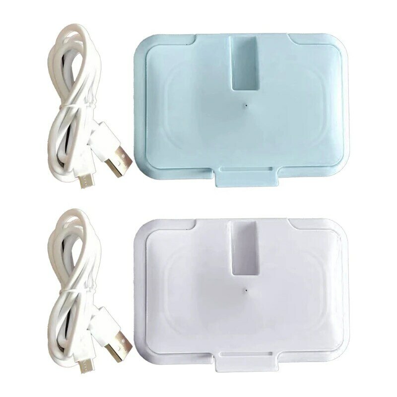 2021 USB Tragbare Baby-feuchttücher Heizung Thermische Warmen Nassen Handtuch Spender Serviette Heizung Box Hause Auto Mini Tissue Papier wärmer