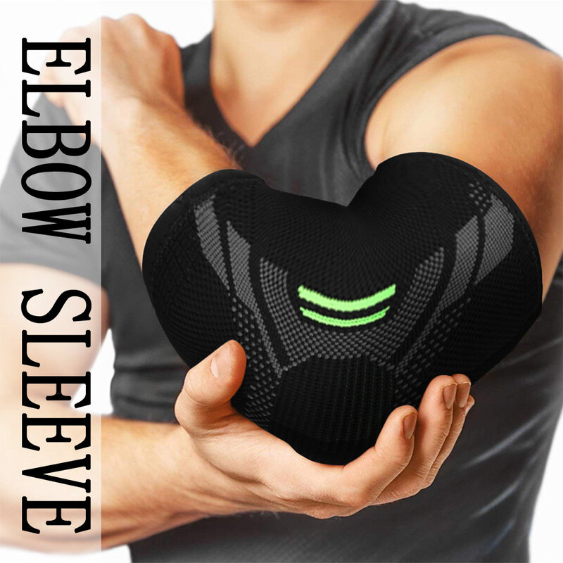 Elbow pads cinta compressão suporte manga 2020 adultos elásticos elbow band capa proteção de lesão manga almofada reduzir a dor S--XL