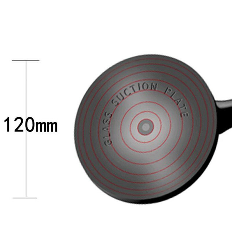 Tapón de succión de 2 o 3 tazas, color negro, precio Individual del producto
