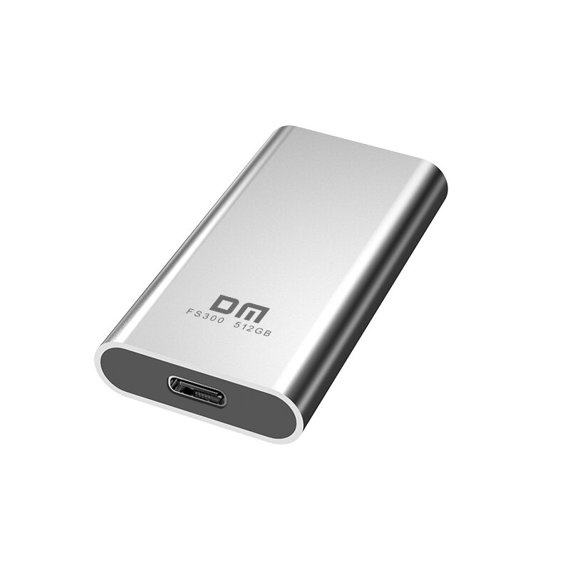 DM-FS300 Unidades de estado sólido externas, SSD portátil, disco rígido, HDD para laptop, tipo C USB 3.1, cinza, 256GB, 512GB, 1TB