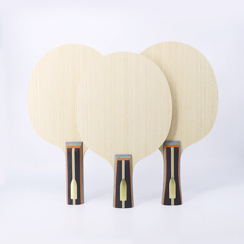Stuor ping pong raquete de tênis mesa ouro zlc carbono lâmina fibra carbono ao ar livre ataque rápido 7plys