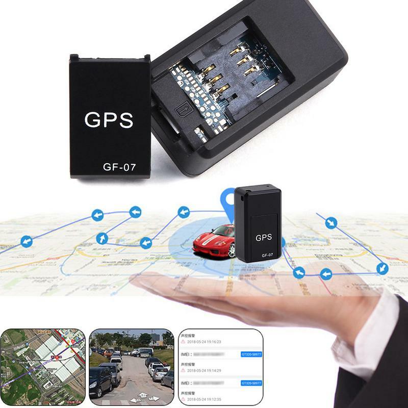 Mini rastreador GPS para niños, sistema de localización GPS de larga duración en espera, soporte antipérdida, Mini tarjeta TF, fuerte rastreador magnético