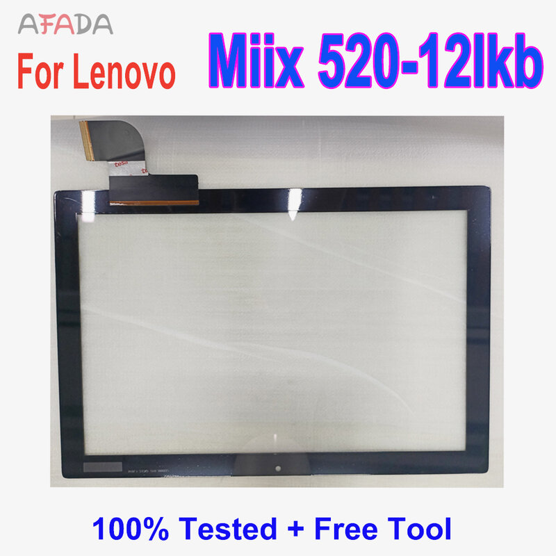 Сенсорный экран 12,2 дюйма для Lenovo Miix 520-12Ikb, запасной цифровой преобразователь для Lenovo Miix 520 12 Miix 520-12Ikb