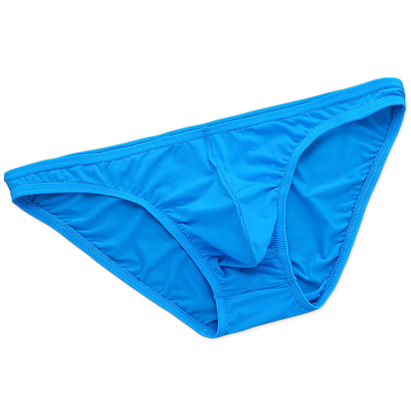 Heren Sexy Dunne Transparante Nylon Slips Hoge Stretch Slip Elastische Dick Bag Ondergoed Low-Tase Comfortabele Pasvorm Onderbroek
