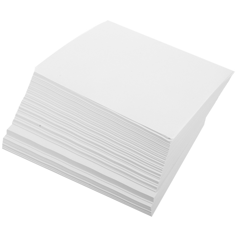 500 Sheets A5 Copy Paper Blank Printer Printing Multifunction Writing Cardboard White for Thick Crafts Painting Child DIY