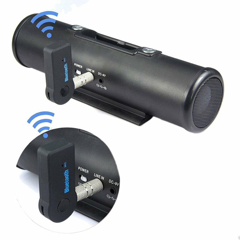 3.5Mm Bluetooth Versie 4.1 Draadloze Auto Adapter Aux Car Audio Receiver Adapter Noise Cancelling Technologie Audio Ontvanger