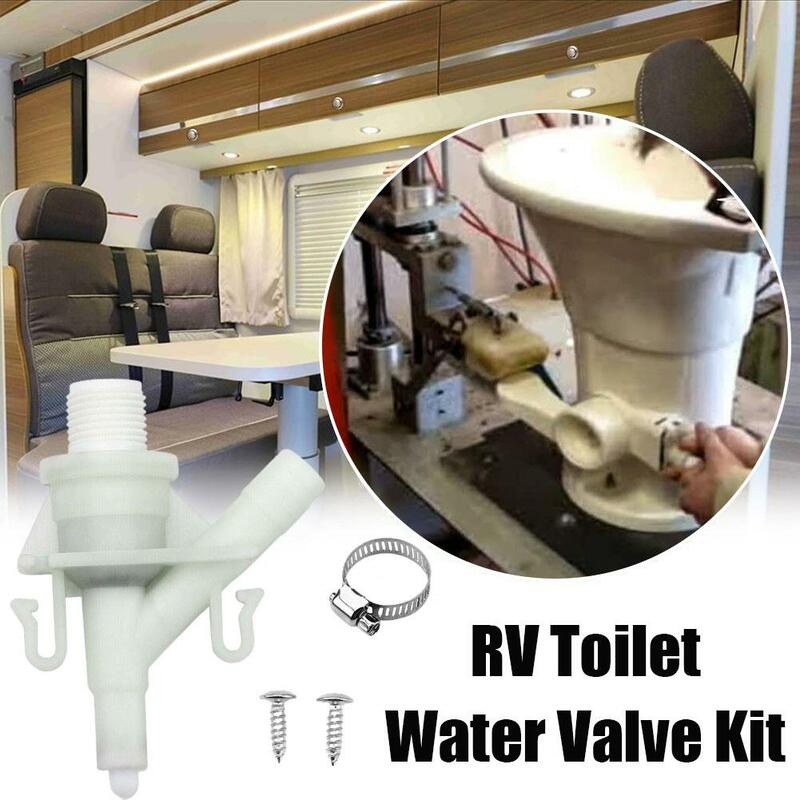 Sealand Marine WC Water Valve Kit, substituição, Novo, durável, plástico, RV, 385311641