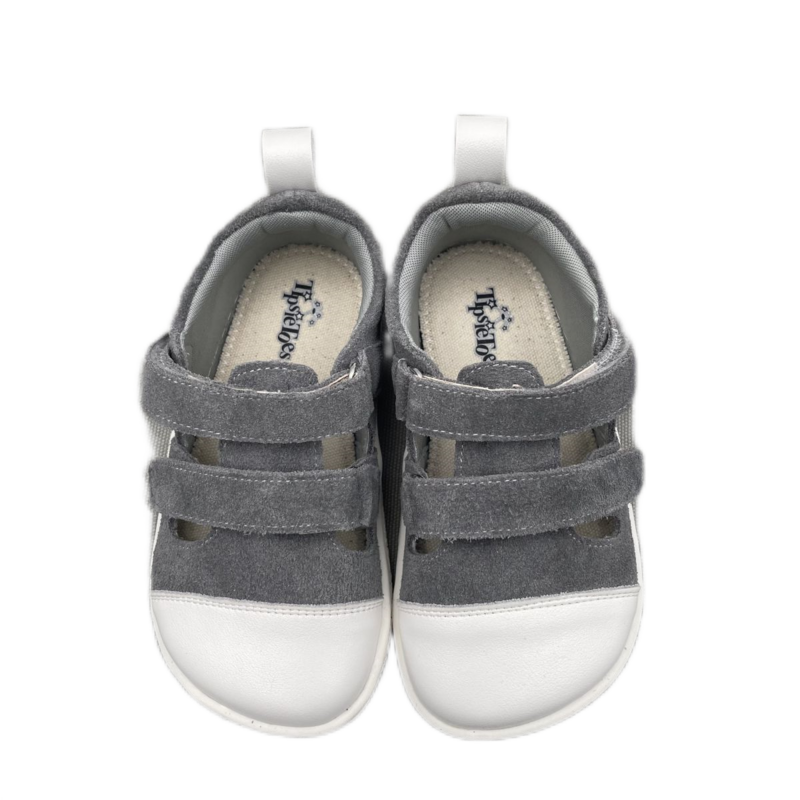 Tipsietoes-Sandalias descalzas para niño y niña, zapatos de playa informales a la moda, suela suave plana, caja de dedos más ancha, 2024