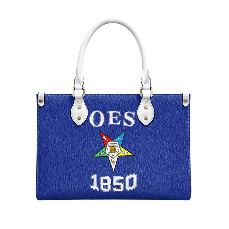 Nome personalizzato personalizzato Sorority Gifts OES Sisterhood Eastern Star Brand Designer borse da donna borsa in pelle Luxury Female