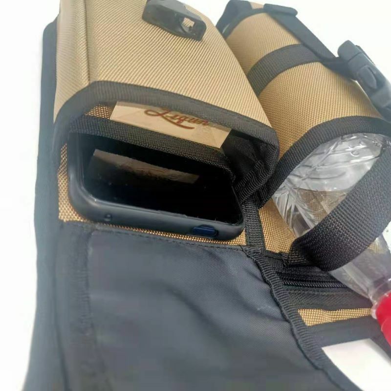 Shoulder Slung Small Backpack Leisure Travel Outdoor Mobile Phone Bag Wear-resistant Oxford Cloth Splash-proof Men Bag