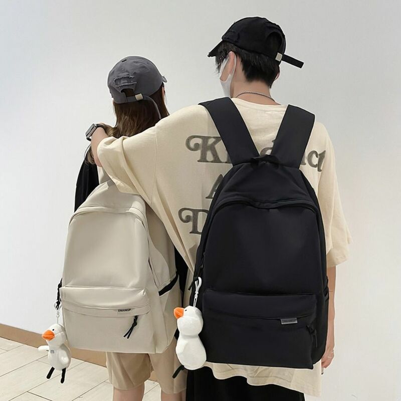 Nylon Book Bag High Quality Waterproof Large Capacity Travel Backbag Shoulder Bag Travel