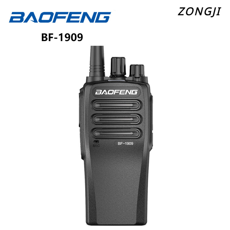 Baofeng BF-1909 15W walkie-talkie jangkauan jauh, radio genggam tipe-c 12000Mah Uhf 400-470Mhz, mudah digunakan cantik dan murah hati