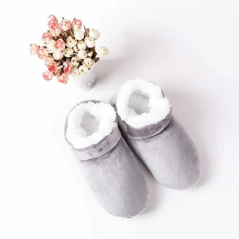 1 пара зимние мужские утолщенные тапочки домашние теплые плюшевые сандалии подарок на день рождения