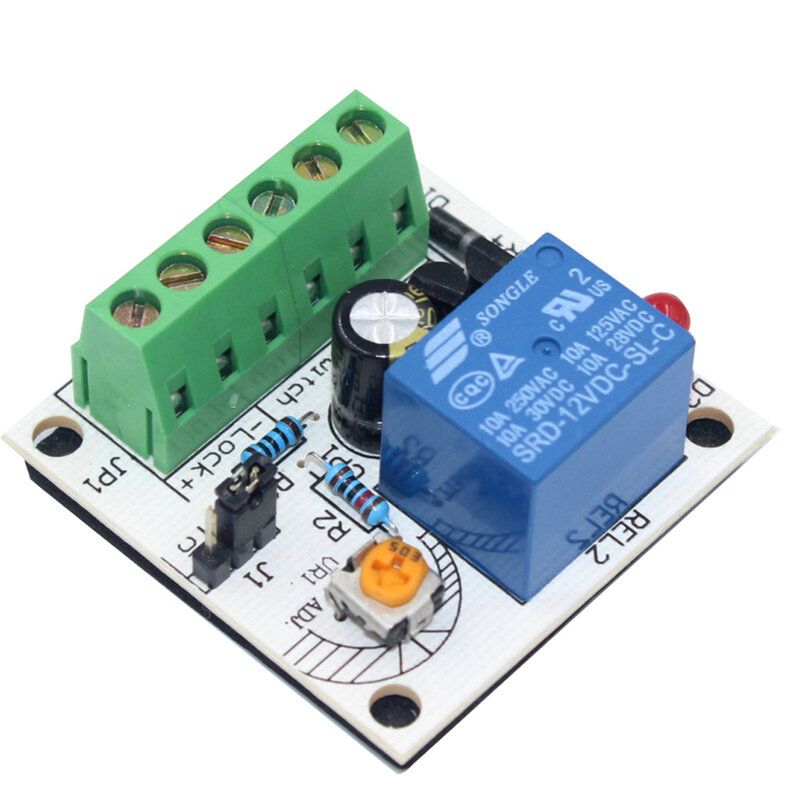 Access Control Time Delay Module for Access Control Electric Lock Board Power Supply Switch Electronic Door Lock
