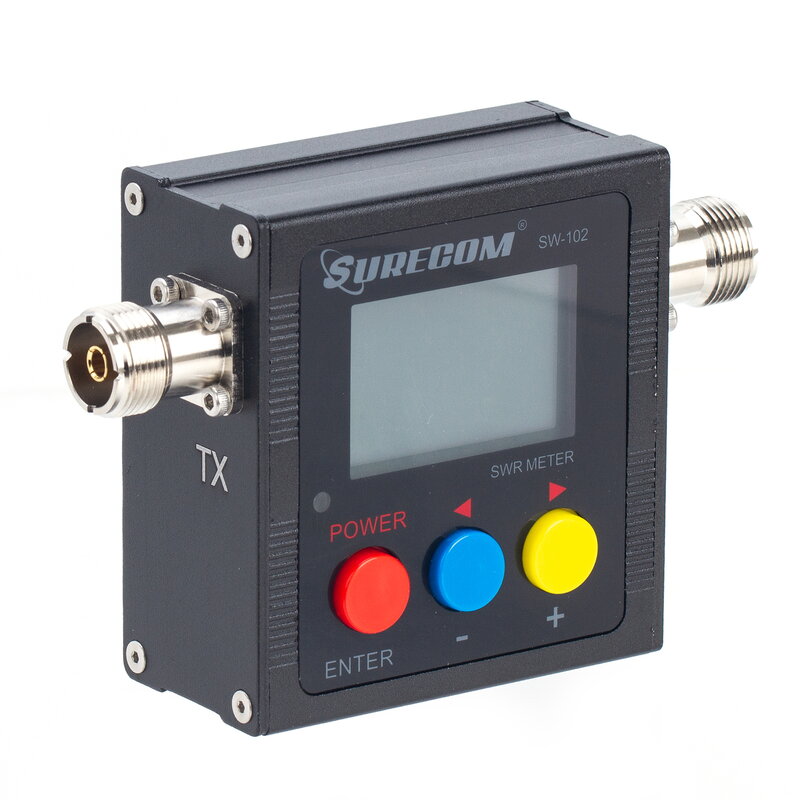 SURECOM-medidor de SW-102 Digital, 125-520 Mhz, potencia VHF/UHF y SWR, SW102 para Radio bidireccional