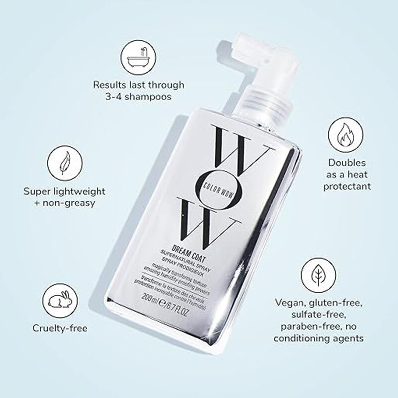 COLOR WOW-Spray Natural para el cuidado del cabello, esencia hidratante efectiva para el cabello, reparación profunda, 200ml