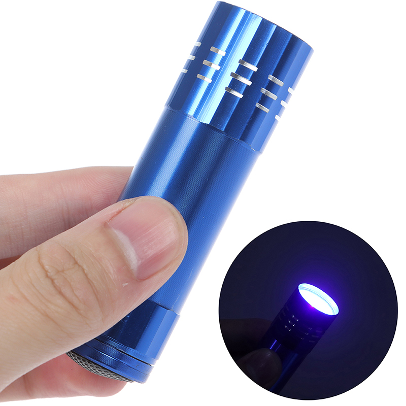 Minilámpara UV portátil con 9 luces LED para manicura, herramienta de secado rápido para máscara de Gel de uñas, 1 unidad, envío directo