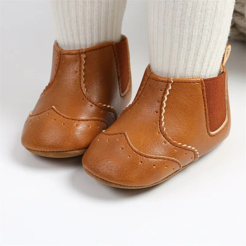 Stivali da bambina per bambina suola morbida scarpe da primo camminatore antiscivolo scarpe da bambino per scarpe da bambino autunno inverno