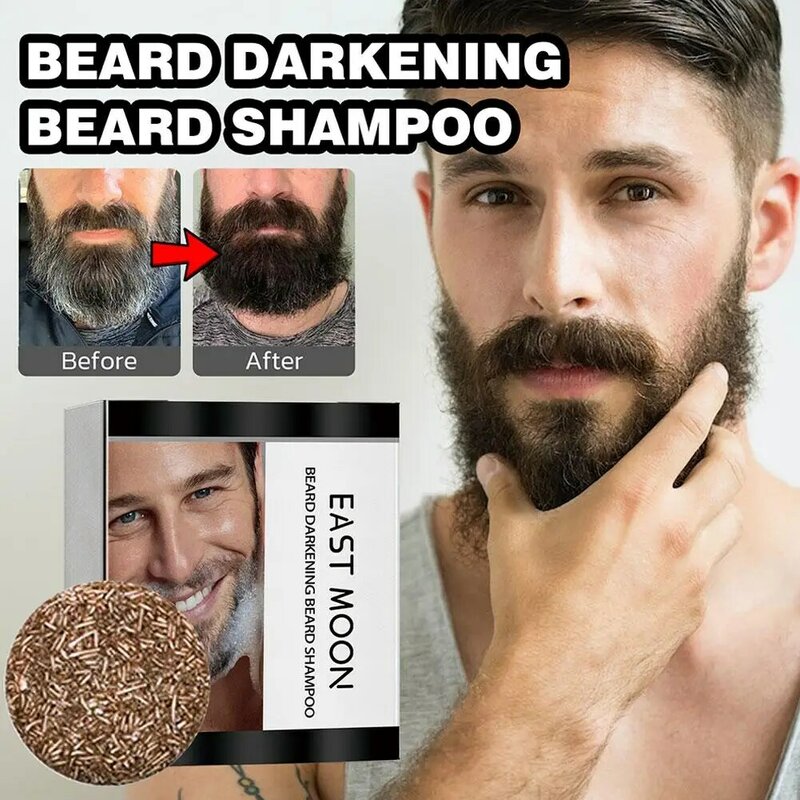 Polygonum Multiflorum pielęgnacja brody mydło usuwające białe włosy odżywiają brodę, naprawiając włosy ręcznie robione Soa poprawiające jakość korzeni E7e6
