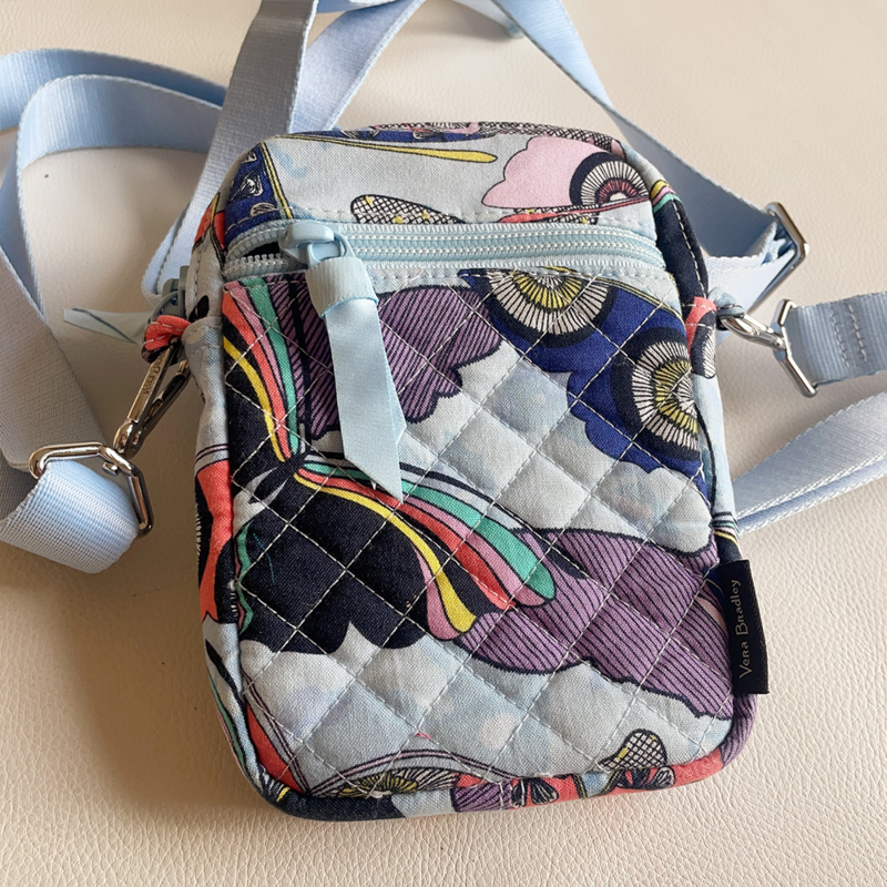VB-حقيبة خصر صغيرة مطبوعة جديدة ، حقيبة ظهر مائلة ، حقيبة هاتف محمول