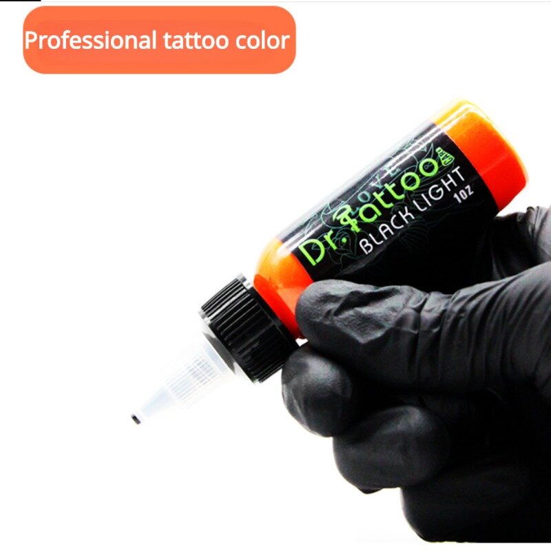 プロの永久タトゥーインク、永久的な染色、簡単な蛍光顔料、タトゥー着色ツール、新しい、15ml