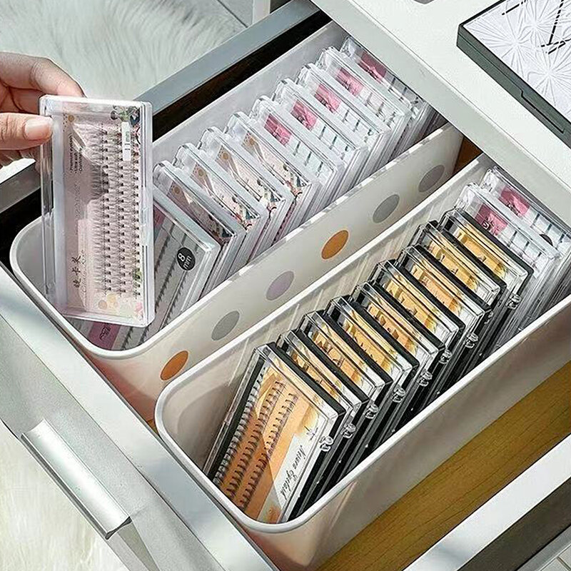 Storage Box for Eyelash Extension, Falso Eyelash Tool Organizer, Lash Accessories, Cosmetic Makeup Tools, 1Pc